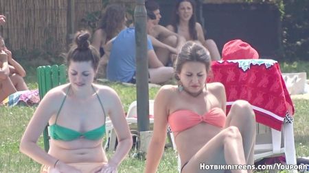 Husband Watches Brunette Wife